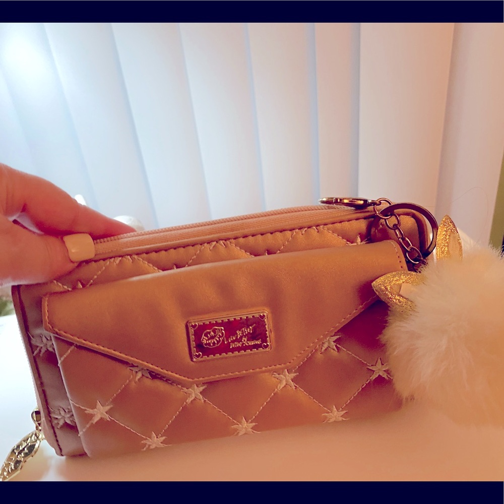 Betsey Johnson Rose-gold Wallet